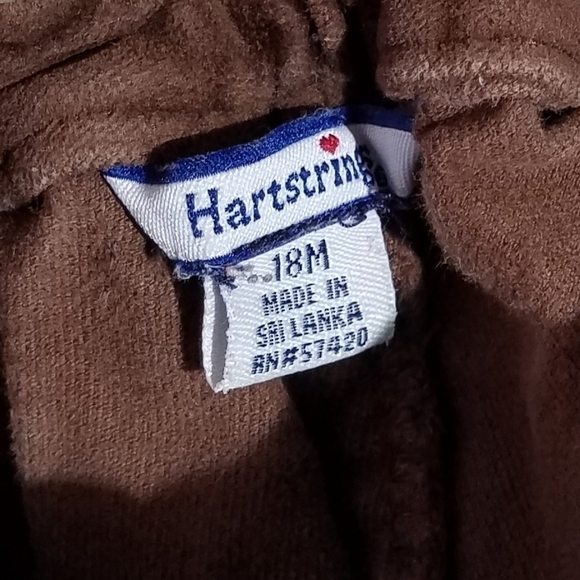 Hartstrings Velour Heart Pants 18m - Picture 4 of 4